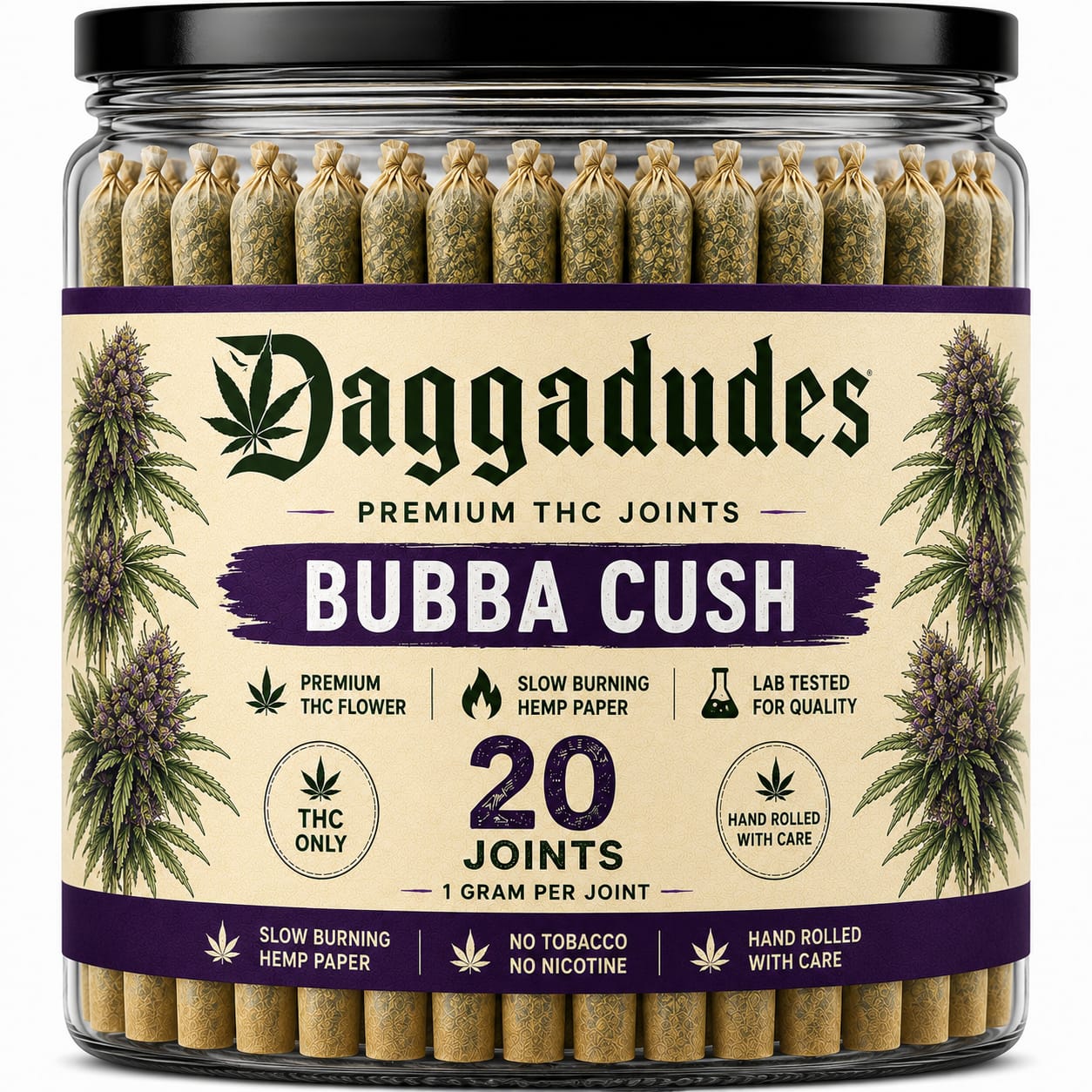 Hybrid - Baba Cush Bud (20g) Glass Jar