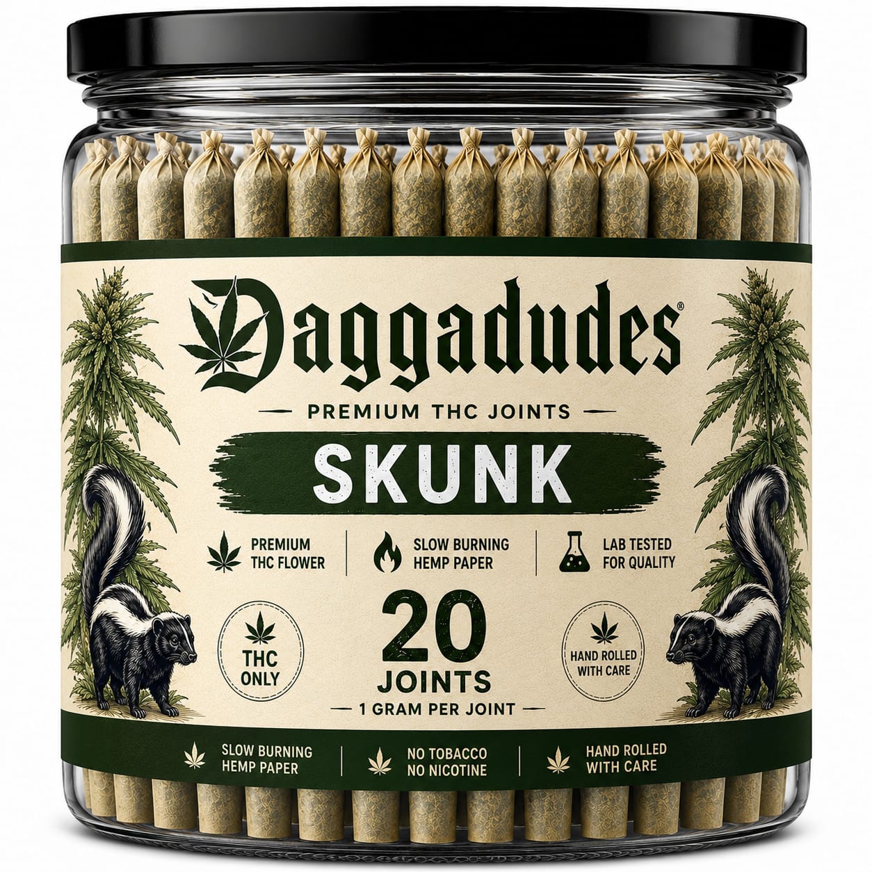 Skunk (20g) Glass Jar